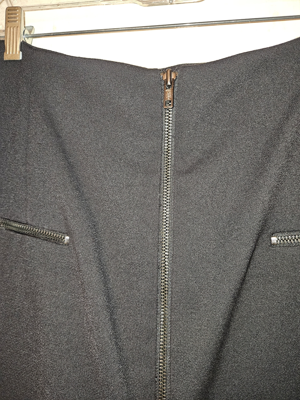 Tailored Black Zip-Front Women's Jacket